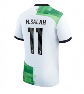 Lacne Muži Futbalové dres Liverpool Mohamed Salah #11 2023-24 Krátky Rukáv - Preč